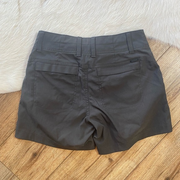 Prana Alana Shorts in a dark iron or grey color - Picture 8 of 10